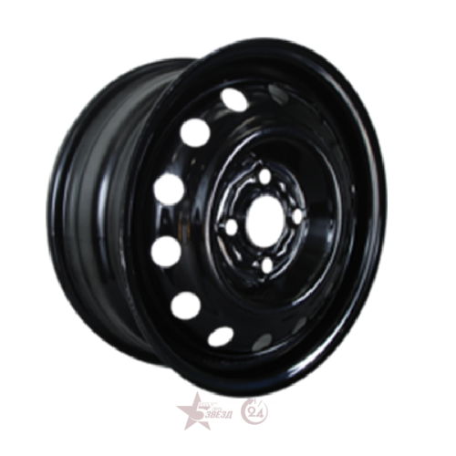 Диски Trebl 53A35D 5.5x14 4*100 ET35 DIA57.1 Black Штампованный купить с бесплатной доставкой в пункты выдачи в Петербурге